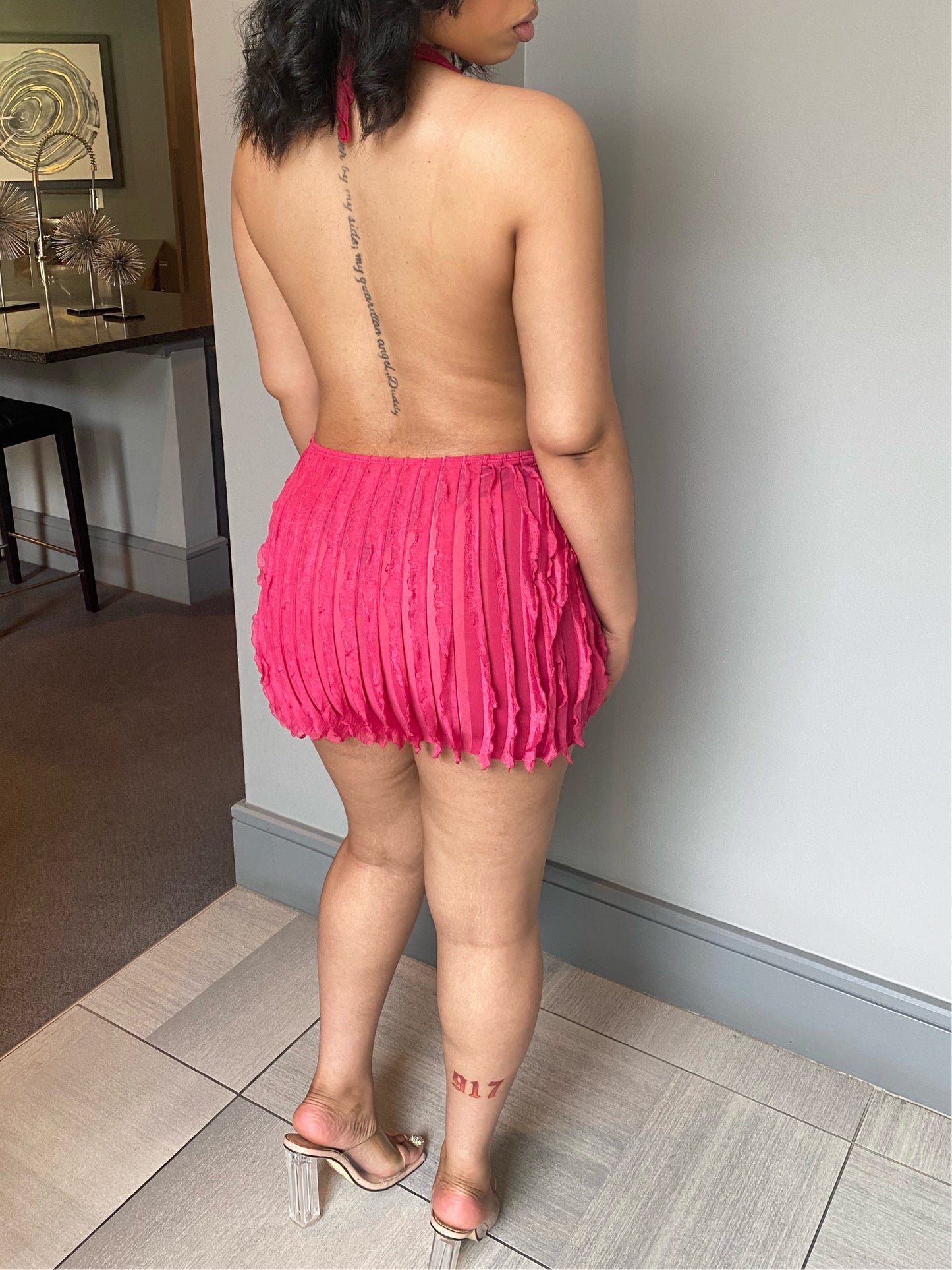 Sarai Dress - Pink
