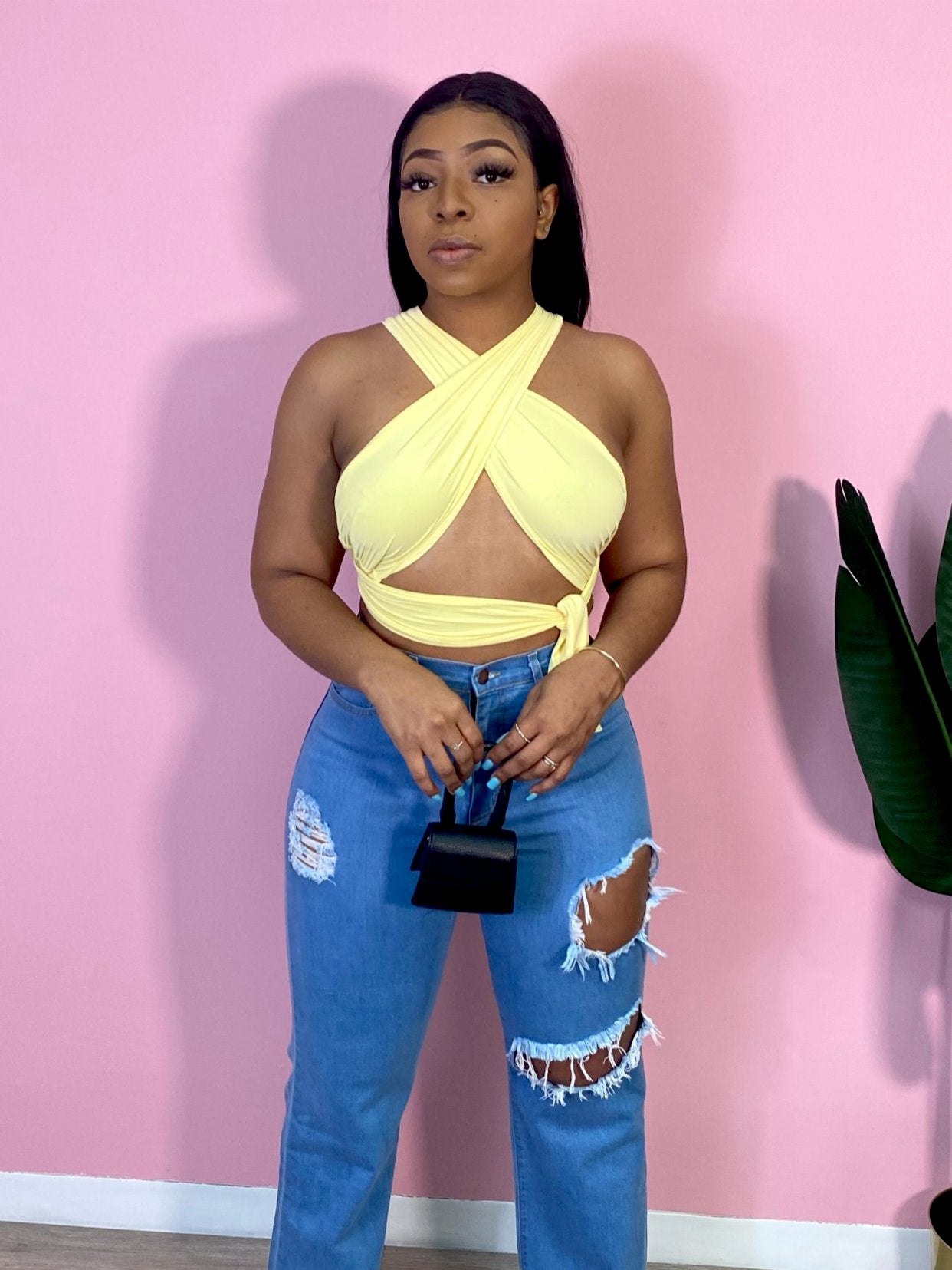 Casey Top - Yellow