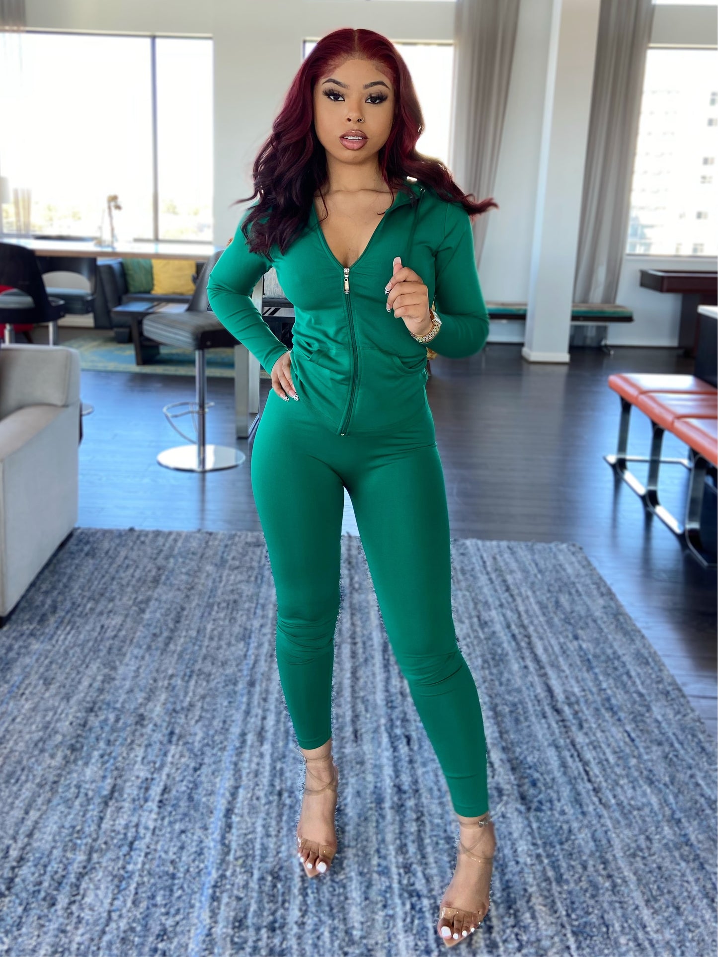 Simply Comfy Set - Green