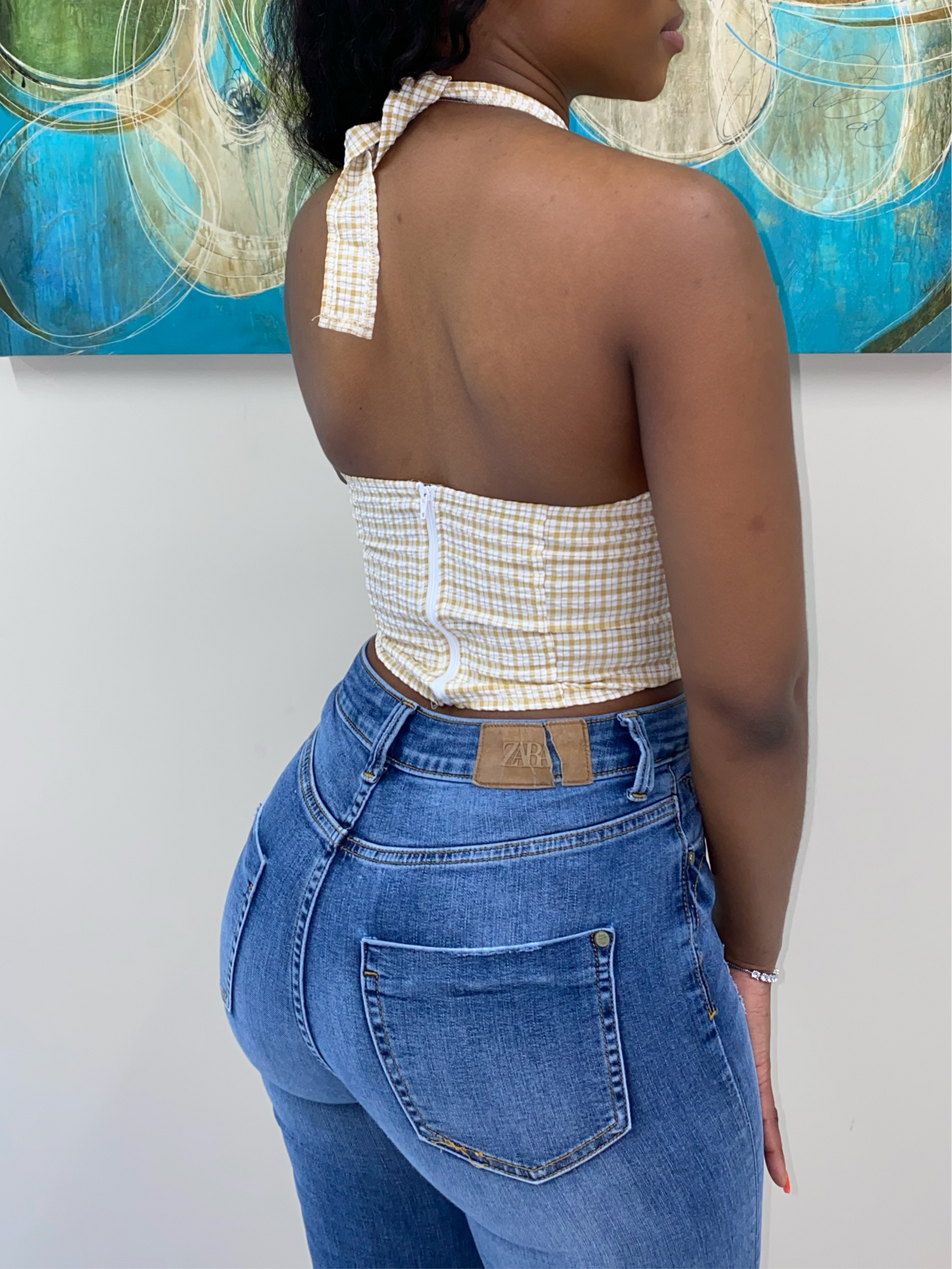 Imari Top - Yellow
