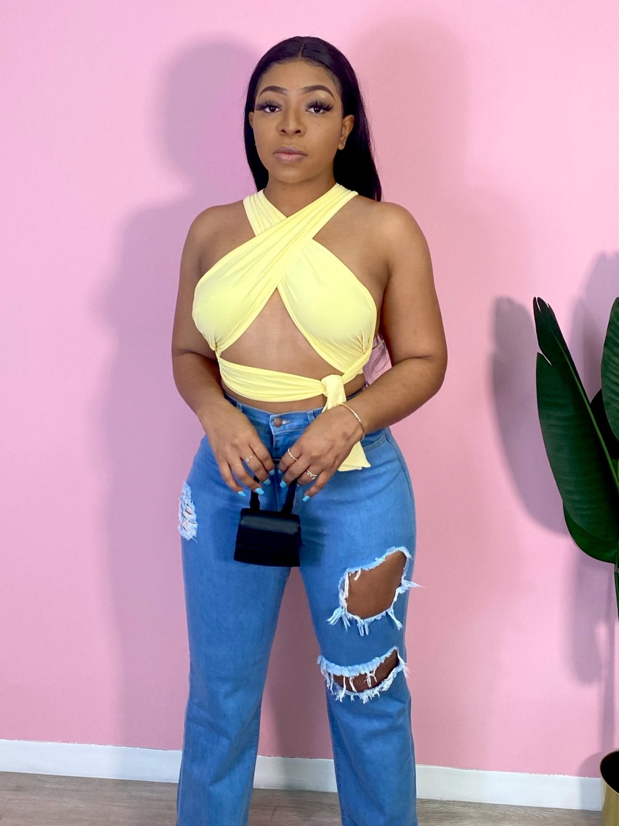Casey Top - Yellow