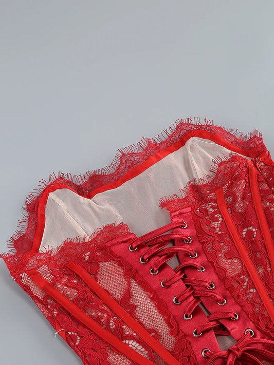 Monroe Mini Dress - Red