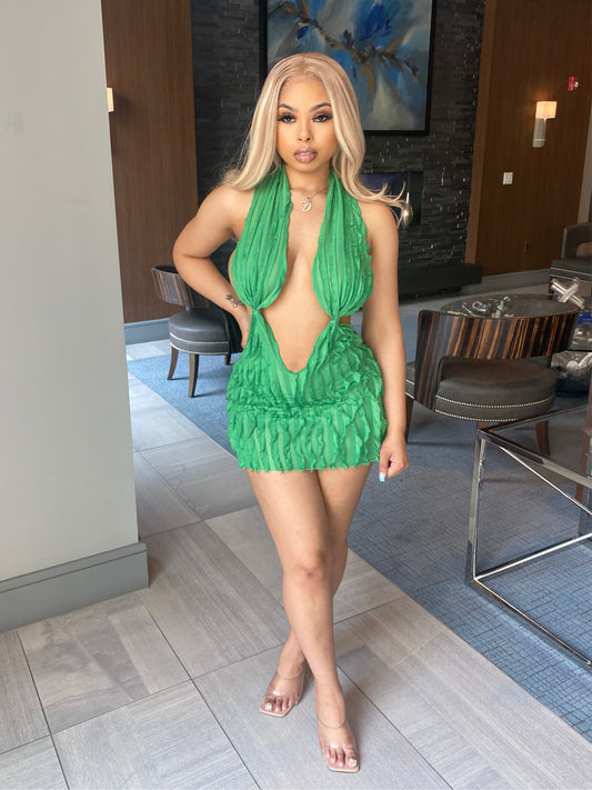 Sarai Dress - Green