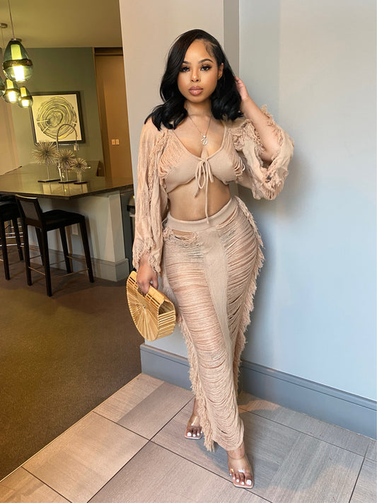 Talia Set - Beige