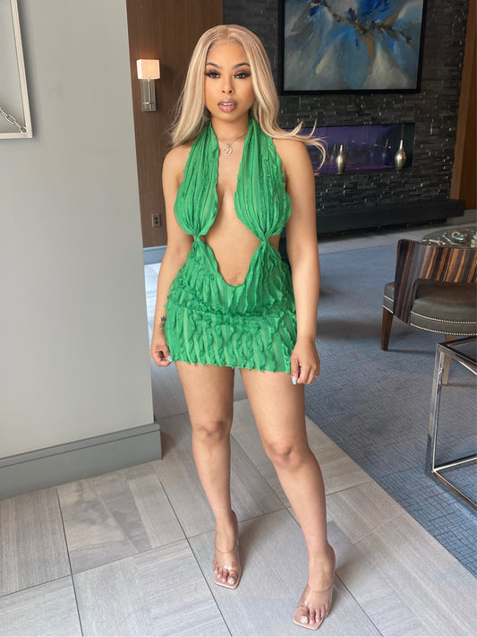 Sarai Dress - Green