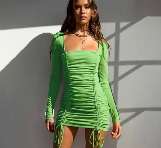 Sadie Mini Dress - Green