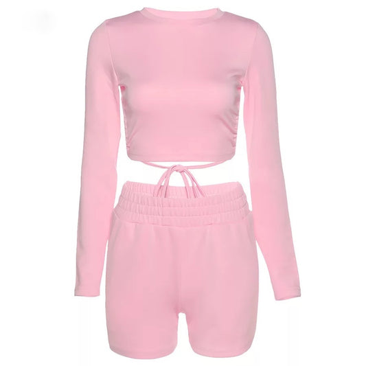 Semaya Two Piece Set - Pink