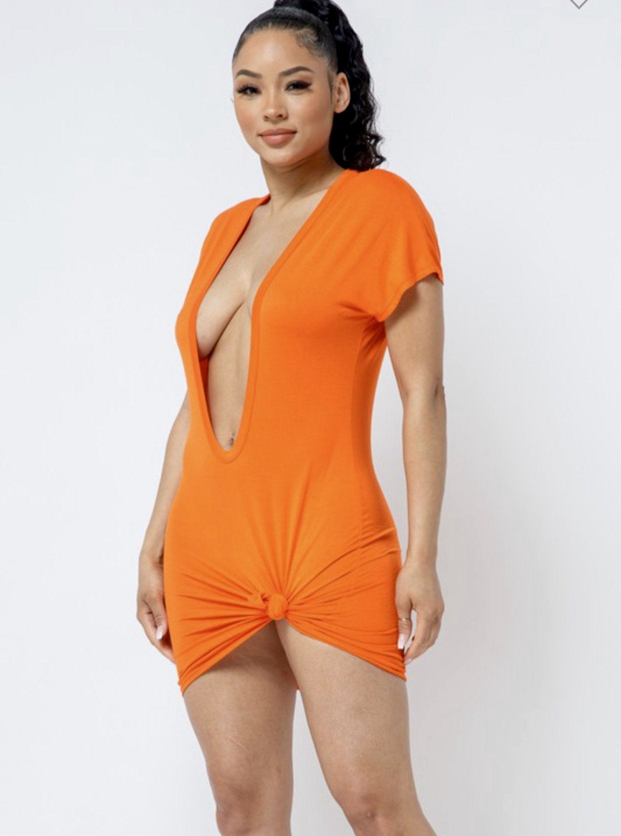 Marcy Dress - Orange