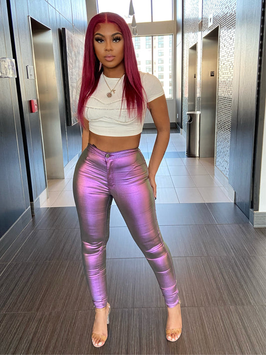 Kazia Pants - Purple
