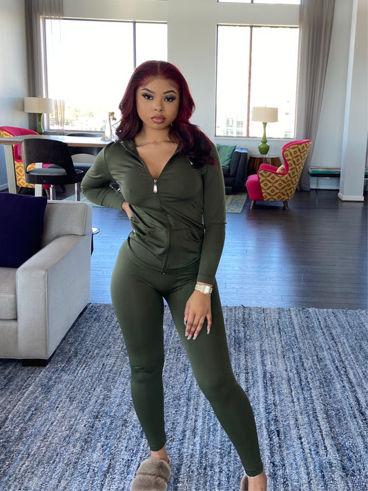 Simply Comfy Set - Olive