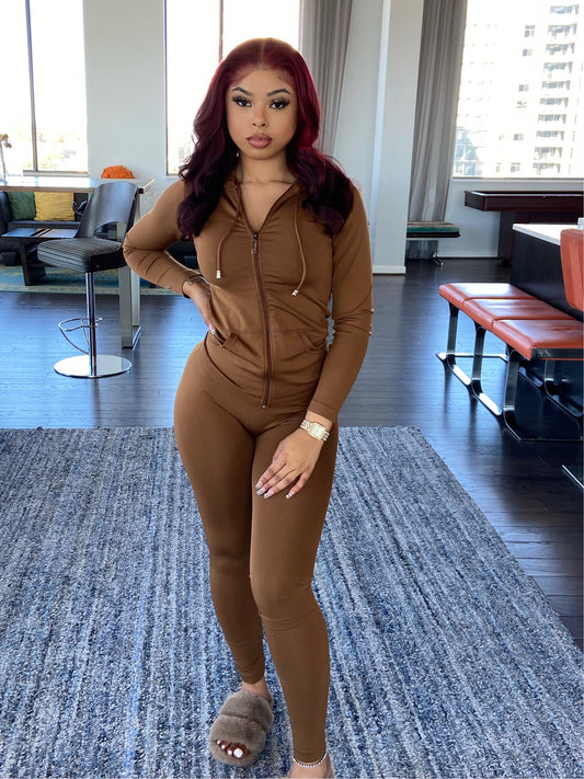 Simply Comfy Set - Cognac