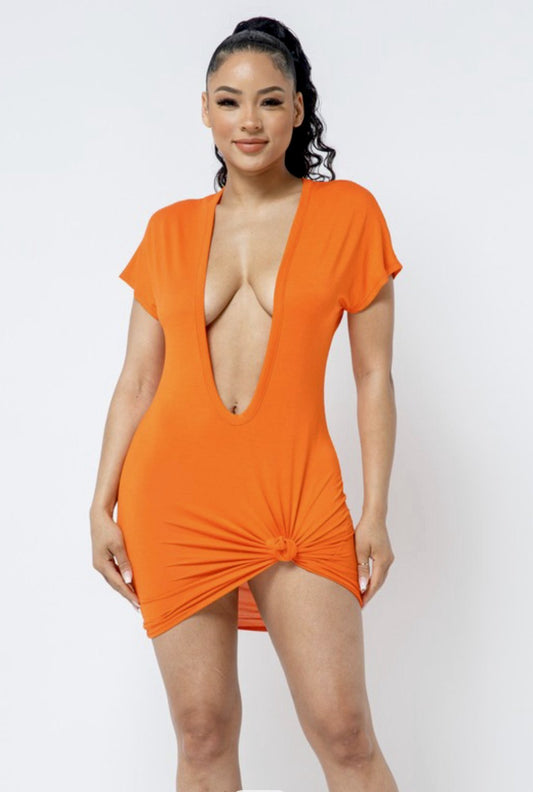 Marcy Dress - Orange